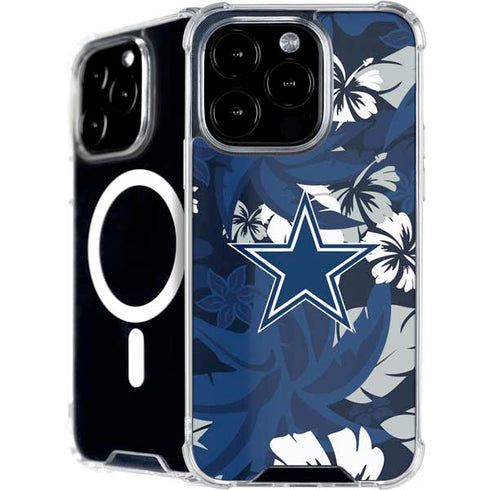 NFL Dallas Cowboys Tropical Print iPhone 16 Pro MagSafe Case